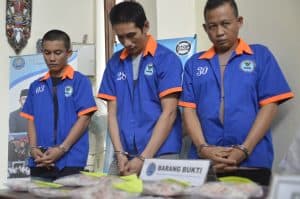 BNNP - Badan Narkotika Nasional (BNN) Provinsi Kalimantan Timur Musnahkan Barang Bukti Narkotika 574 paket dengan berat 236,03 gram Yang Sudah Memiliki  Kekuatan Hukum .