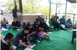 BNNK Balikpapan - Tim Balikpapan Task Force HIV AIDS Pertamina Hulu Mahakam (PHM). menggandeng BNNK Balikpapan mengadakan Sosialisasi Bahaya Narkoba