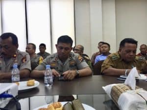 BNNK Samarinda –  Kepala Kepolisian Resor Kota Samarinda  Kombes Pol Vendra Riviyanto, Selasa  (30 /7/2019),   memimpin langsung kegiatan Rapat Koordinasi terkait  dengan  pasar segiri menjadi bersih  dari narkoba.