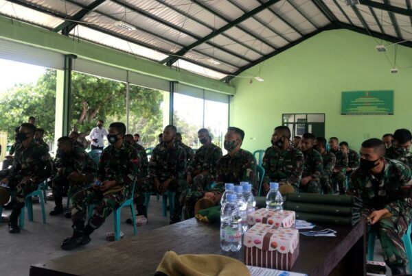 BNNP Kaltim - DENARHANUD-002 Kodam VI/MULAWARMAN, melaksanakan Uji Petik Pencegahan, Pemberantasan, Penyalahgunaan dan Peredaran Gelap Narkoba (P4GN) kerjasama dengan BNNK Kota Bontang