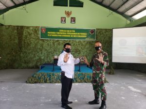 BNNP Kaltim - DENARHANUD-002 Kodam VI/MULAWARMAN, melaksanakan Uji Petik Pencegahan, Pemberantasan, Penyalahgunaan dan Peredaran Gelap Narkoba (P4GN) kerjasama dengan BNNK Kota Bontang