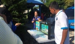 BNNP Kaltim - Sadar betapa bahayanya penyalahgunaan narkoba khususnya dari sisi kriminalitas dan kesehatan, Badan Narkotika Nasional (BNNK) Balikpapan, bersama Mahasiswa KKN 15 UNIBA melaksanakan kegiatan senam bersama
