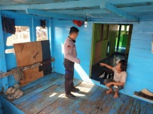 BNNP Kalimantan Timur - Amankan Kapal Laut KLM RAHMI JAYA IV GT 55 di perairan laut kota bontang di duga terlibat Dalam jaringn narkoba antar Pulau