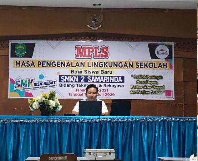 BNNP Kaltim - pengenalan lingkungan sekolah mengalami perubahan, perubahan tersebut dikarenakan adanya wabah virus corona atau covid -19 sehingga pelaksaannya berubah dengan menggunakan pola secara vitual .