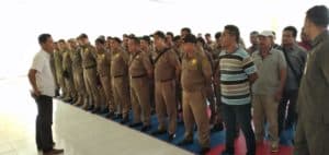 BNNK Samarinda - 271 anggota Satpol PP Kota Samarinda Jalani Tesi Urin