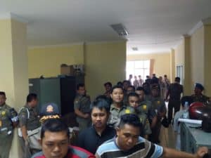 BNNK Samarinda - 271 anggota Satpol PP Kota Samarinda Jalani Tesi Urin