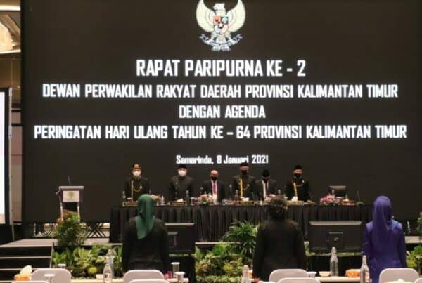 BNNP Kalimantan Timur – Ka.BNNP Kaltim Ikuti Sidang Paripurna Ke-2 DPRD Provinsi Kaltim Ageda Hut Ke – 64 .