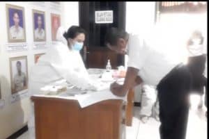 BNNP Kaltim - 50 ASN Kelurahan Mekarsari, Karang Jati, Karang Rejo, Sumber Rejo, Gunung Sari Ulu, Dan Gunung Sari Ilir Tes urin .