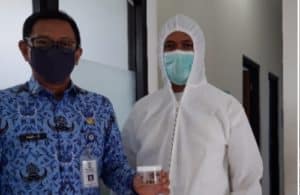 BNNP Kaltim - Tes Urine Aparatur Sipil Negara (ASN) Di Kecamatan Balikpapan Kota Dan 5 Kelurahan Oleh BNNK Balikpapan