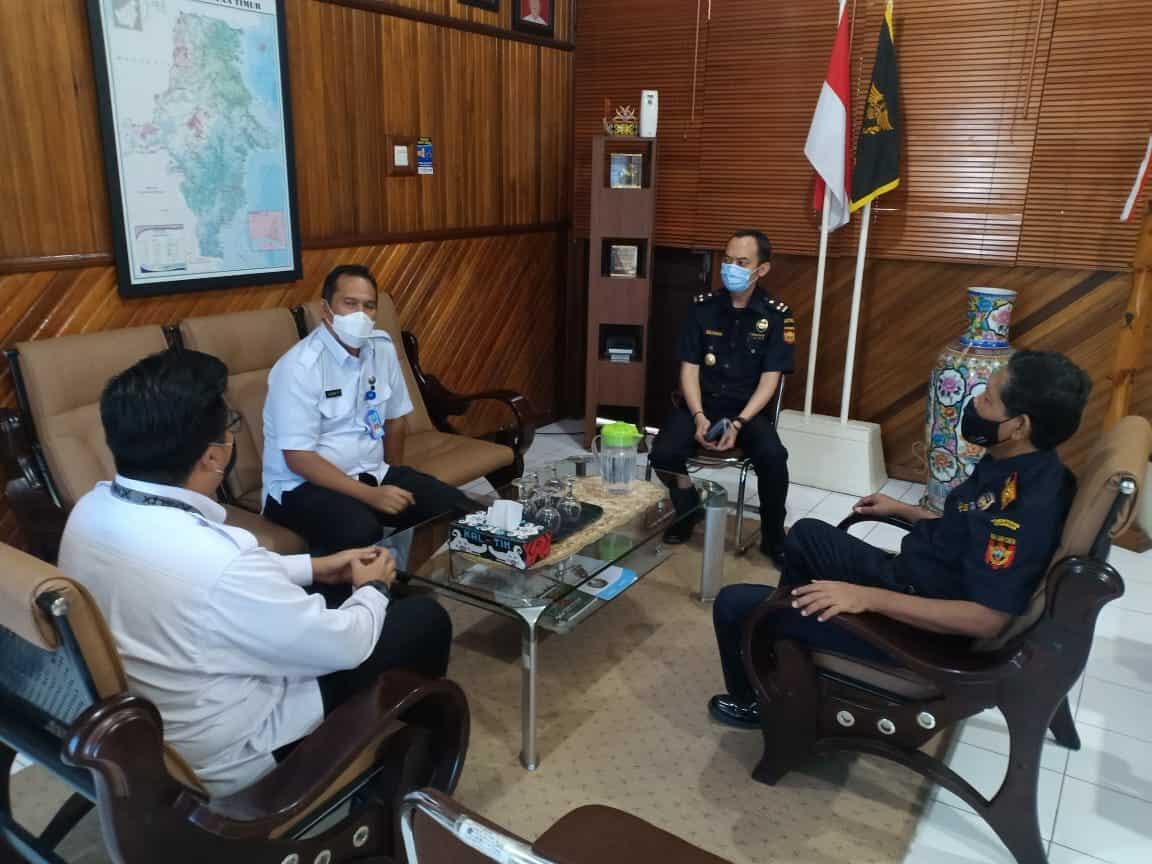 Tingkatkan Pengawasan Peredaran Narkoba, BNNP Kalimantantimur   Lanjutkan Sinergitas  Dengan Bea Cukai Samarinda