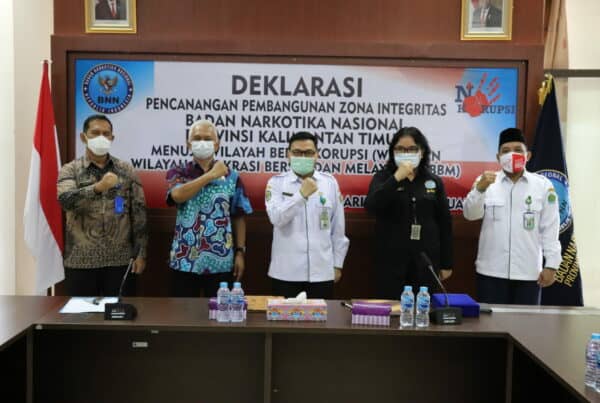 Perang Terhadap Narkoba BNNP Kalimantan Timur Melaksanaan Nota Kesepahaman MOU (Memorandum Of Understanding) Dengan Kementerian Agama Kota Samarinda .