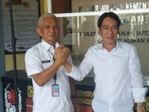 Kepala Kantor Wilayah Kementerian Hukum dan Hak Asasi Manusia Kaltim, SOFYAN, S.Sos., S.H., M.H. Sepakat Mendukung BNNP Kaltim Dalam memberatas Narkoba Didalam Rutan Dan Lapas