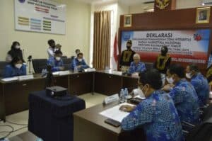 Wujud Konkret BNNP Kalimantan Timur Menggelar Deklarasi Pencanangan Pembangunan Zona Integritas Menuju Wilayah Bebas Dari Korupsi (WBK) Dan Wilayah Birokrasi Bersih Dan Melayani (WBBM)