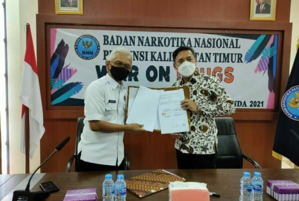 INSTITUT TEKNOLOGI KESEHATAN DAN SAINS WIYATA HUSADA SAMARINDA, Gandeng BNNP Kaltim Dalam P4GN
