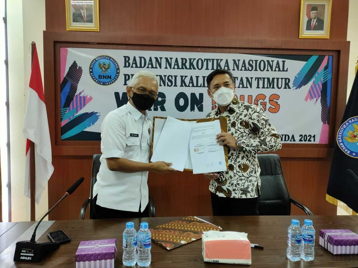 INSTITUT TEKNOLOGI KESEHATAN DAN SAINS WIYATA HUSADA SAMARINDA, Gandeng BNNP Kaltim Dalam P4GN
