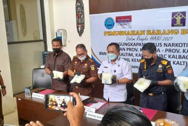 BNNP Kaltim Bongkar Jaringan Peredaran Narkoba Antar pulau …………