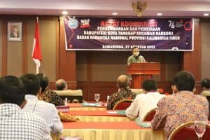 Badan Narkotika Nasional Provinsi Kalimantan Timur Gelar Koordinasi Pengembangan Dan Pembinaan Kabupaten dan Kota Tanggap Ancaman Narkoba