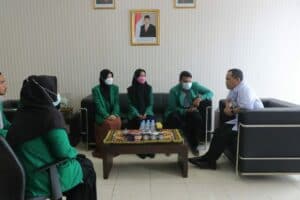 Enam Mahasiswa IAIN Samarinda Laksanakan Magang Di Badan Narkotika Nasional (BNN) Provinsi Kalimantan Timur , Pamitan Kepada Ka BNNP Kaltim