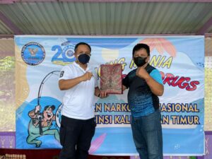 Lomba Mancing Mania War On Drugs Garapan BNNP Kalimantan Timur Dalam Rangka Memperingati Hari Ulang Tahun BNN Ke 20 Dengan Tema Mengabdi Menuju Indonesia Bersinar .