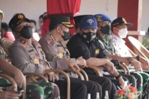 Apel Gelar Pasukan Menandakan Dimulainya Operasi Kepolisian Terpusat Atau Ketupat Mahakam Pada 2022. Program Ini Rutin Dilaksanakan Setiap Tahun Oleh Polda Kaltim,