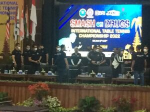 Brantas Narkoba Dengan Smash On Drugs International Table Tennis Championship