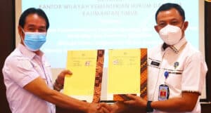 " MOU BNNP Kaltim Dengan Kanwil Kumham Kaltim Berkomitmen Melakukan Pemberantasan Narkotika Secara Menyeluruh Sampai Ke Akar-Akarnya ,"