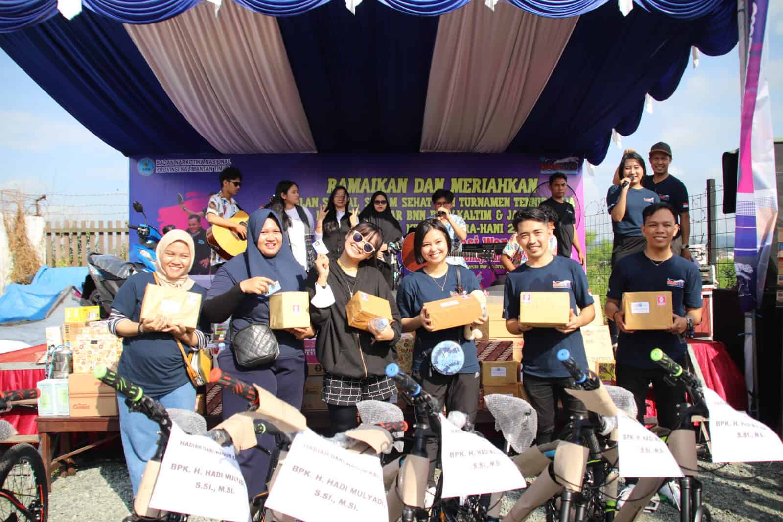 Semangat War On Drugs HANI 2023 di BNNP Kaltim