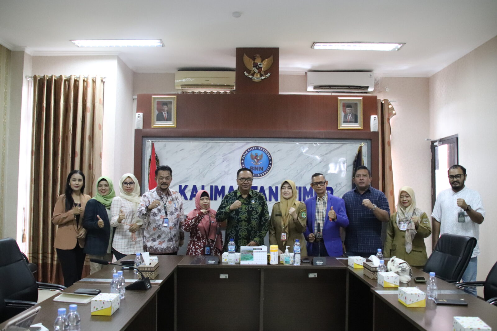 PENANDATANGANAN NOTA KESEPAKATAN ANTARA BNNP KALTIM DAN MITRA SAMARINDA